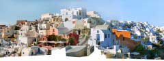 Panorama of Oia, Santorini