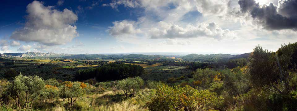 View from Chateau des Baux-de-Provence