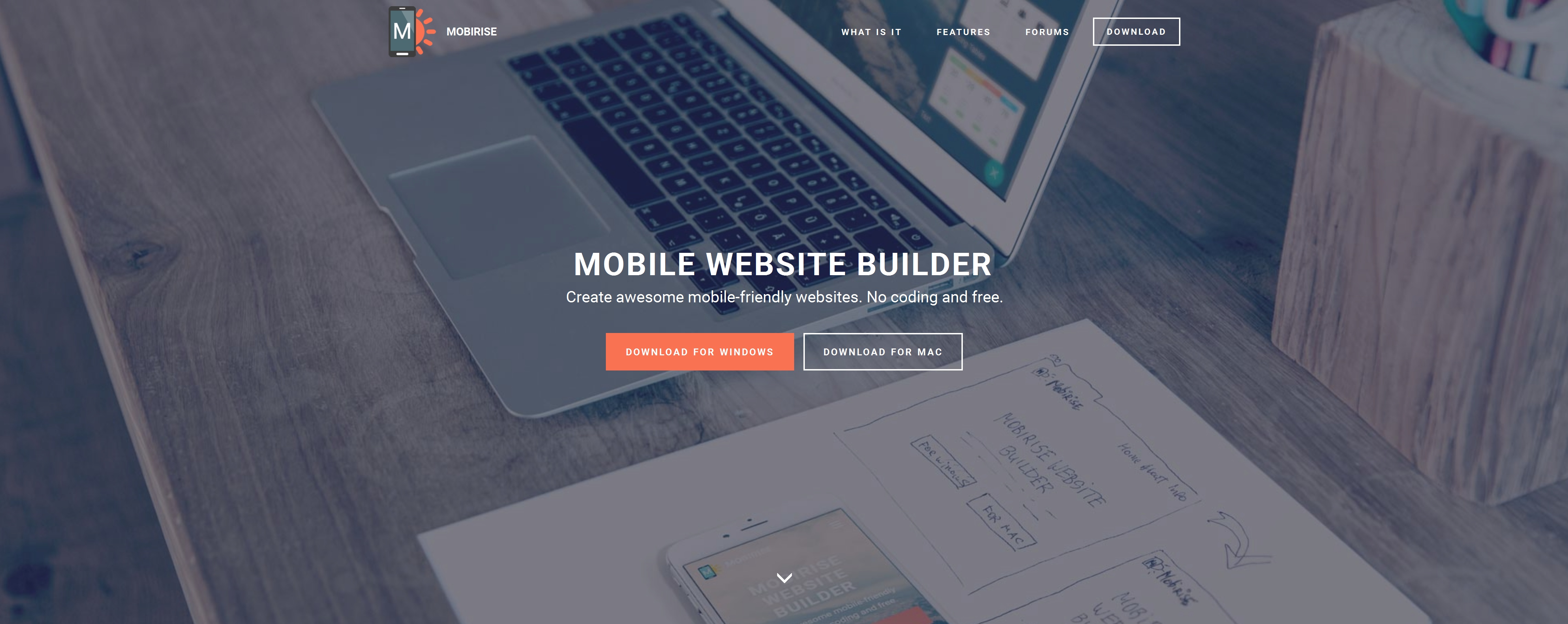 Responsive Mobile Website Builder 