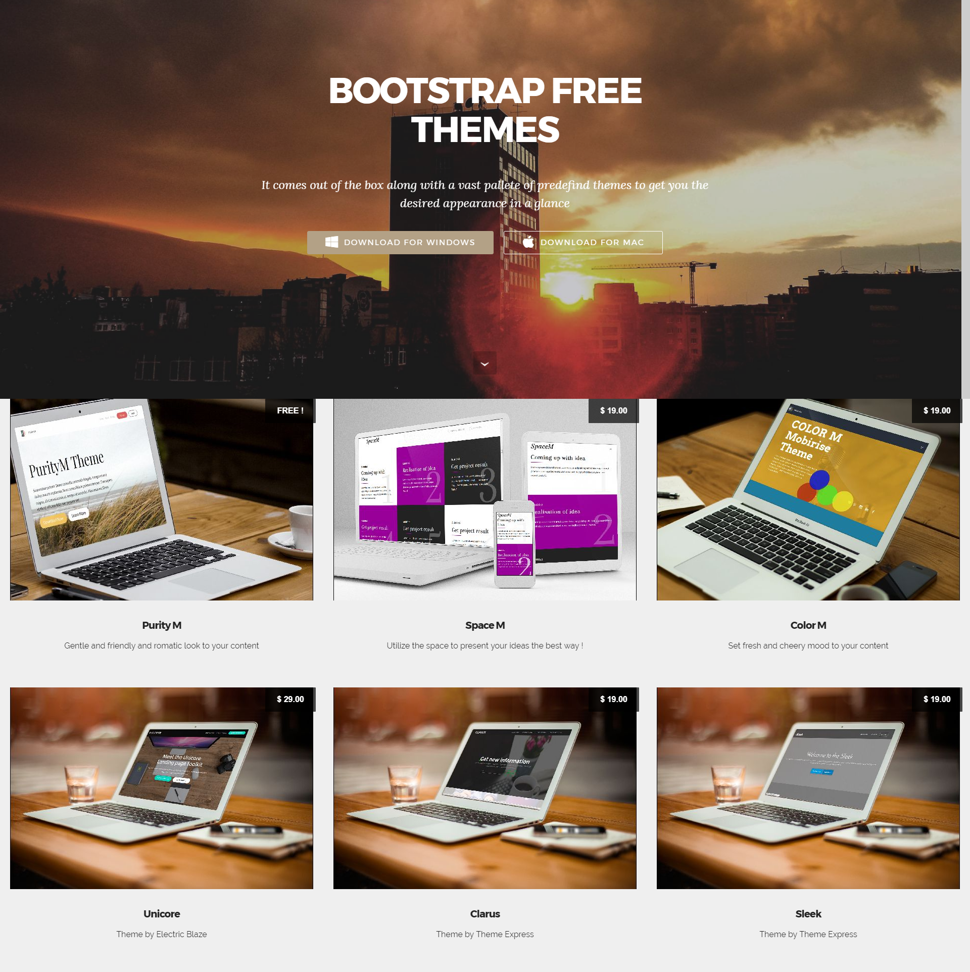 95  free bootstrap themes expected to get in the top in 2019