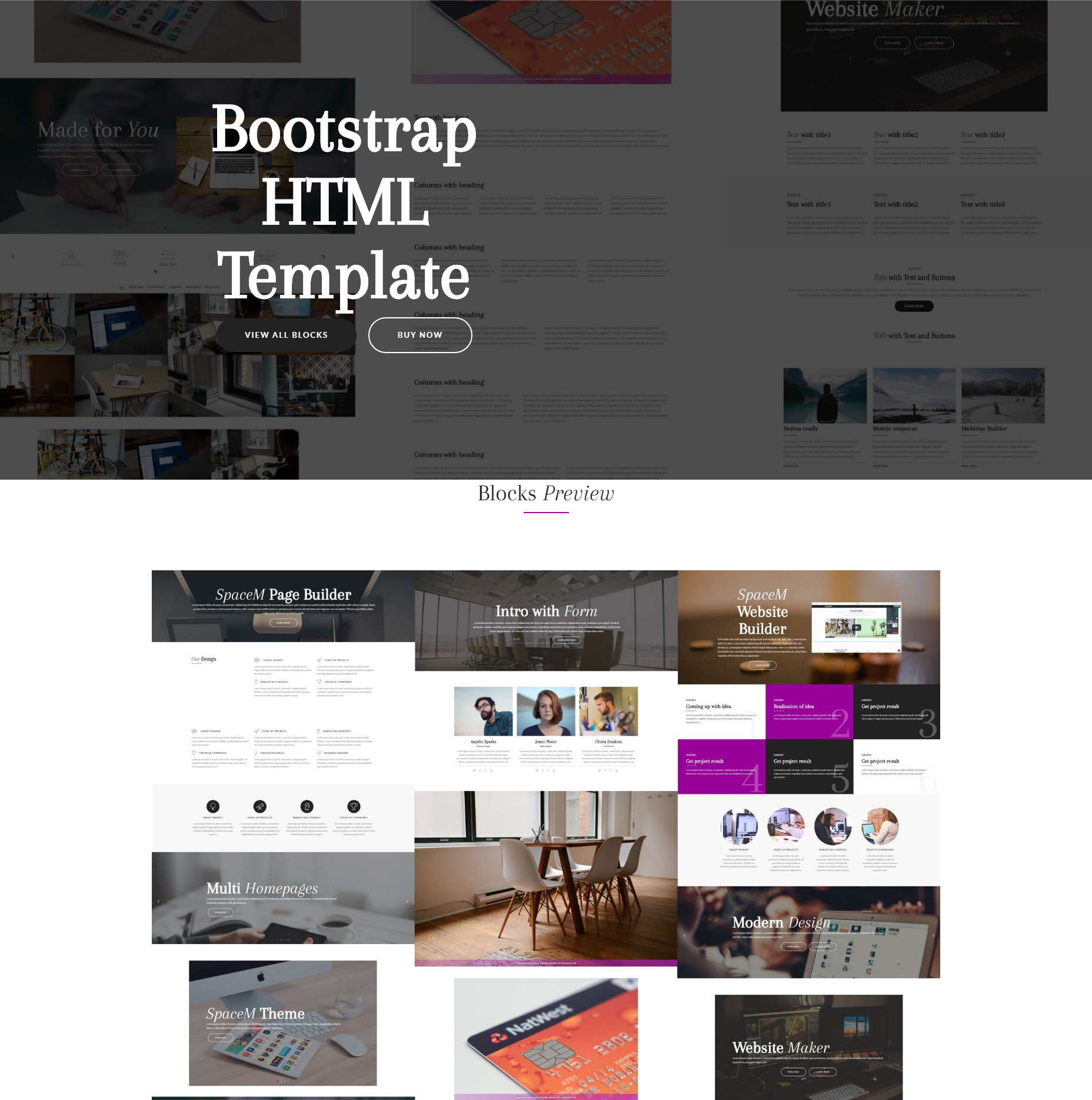 95  free bootstrap themes expected to get in the top in 2019