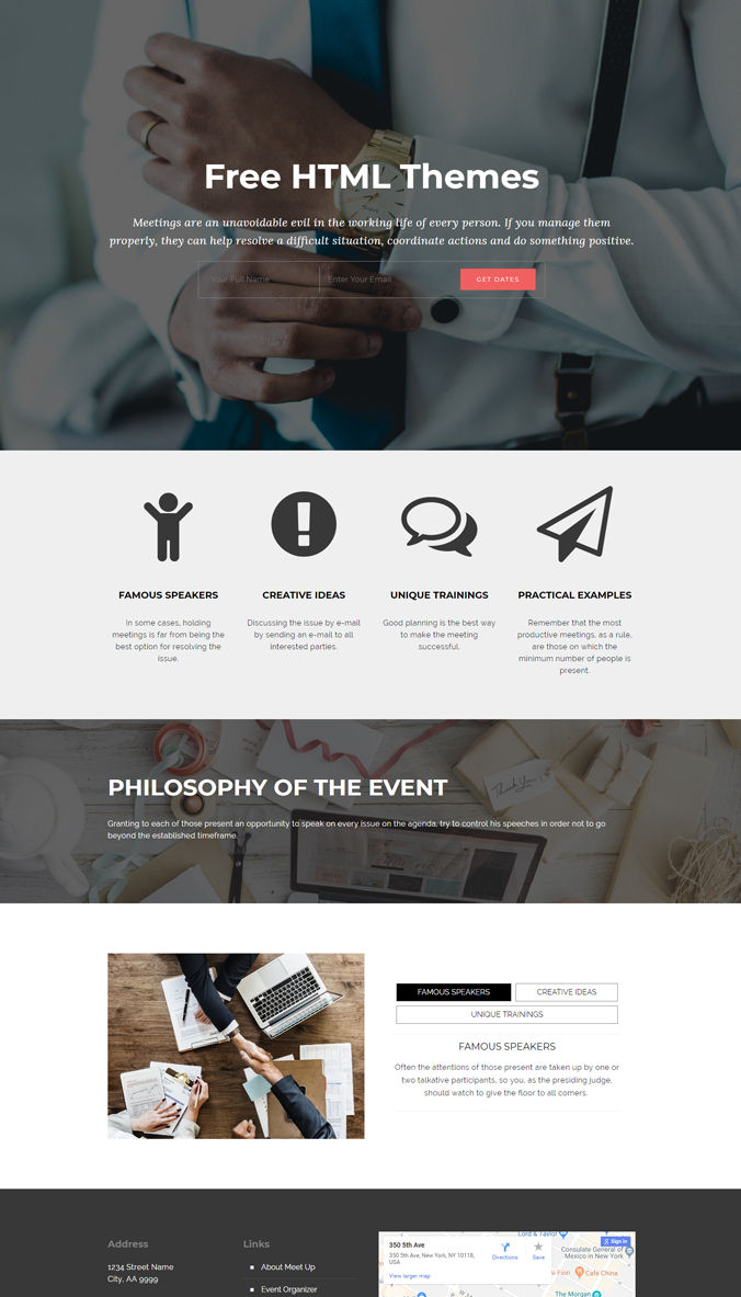 Basic Business Website Template