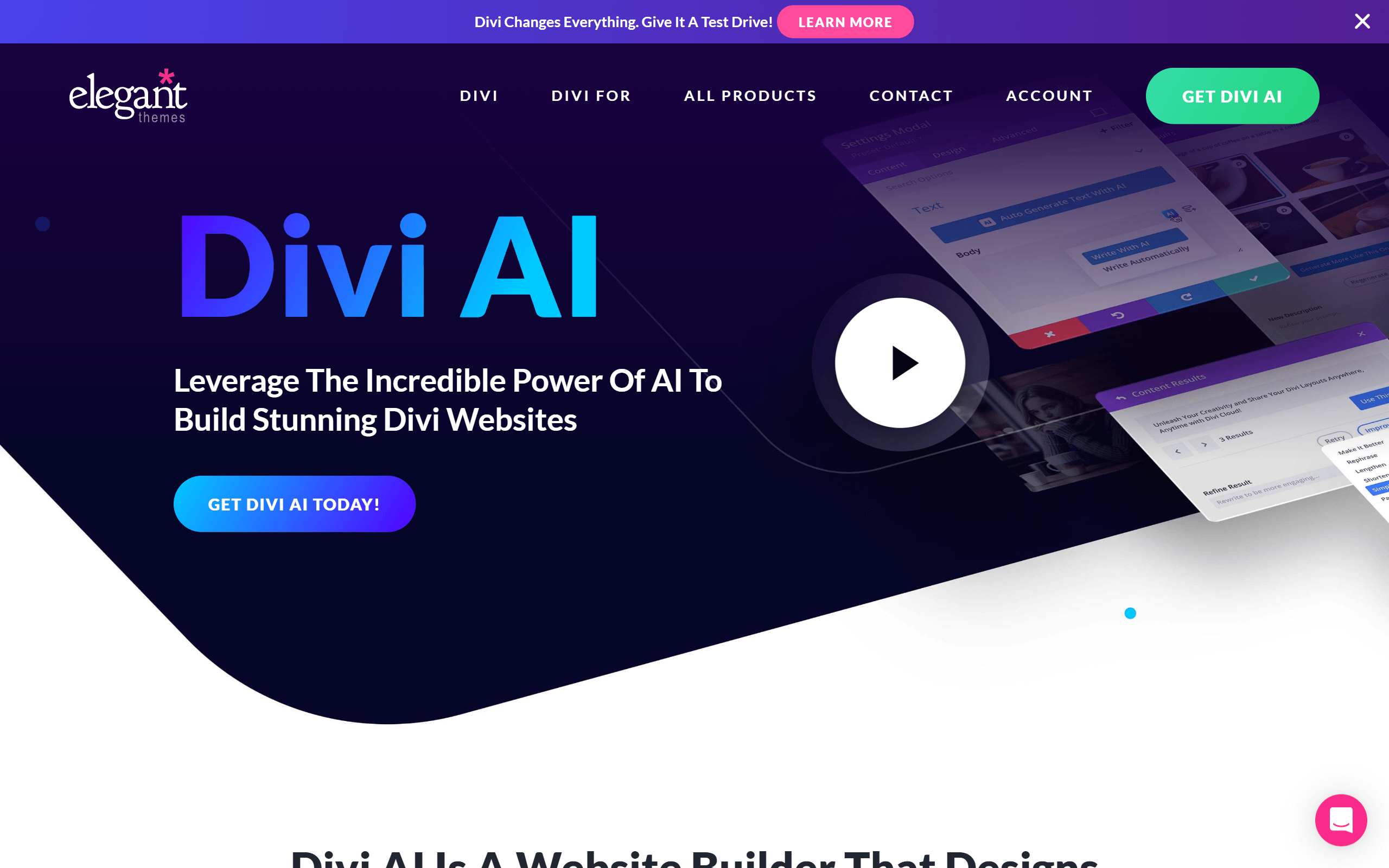 Elementor AI vs Divi