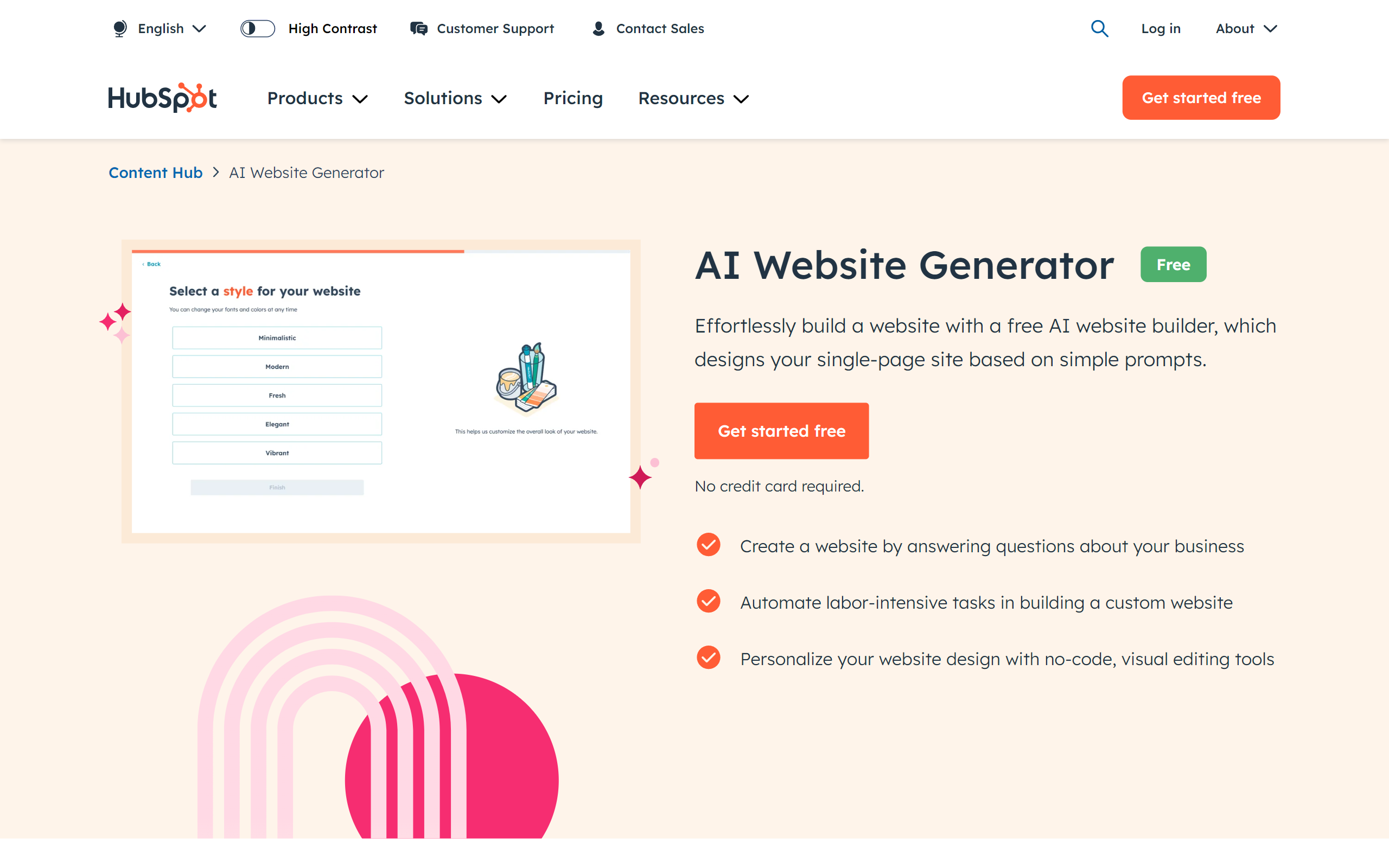 Weebly AI vs Hubspot