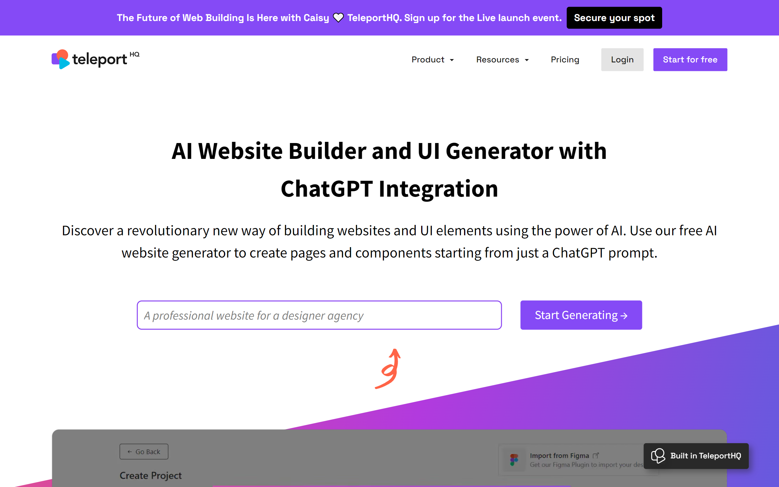 Hubspot AI vs Teleporthq