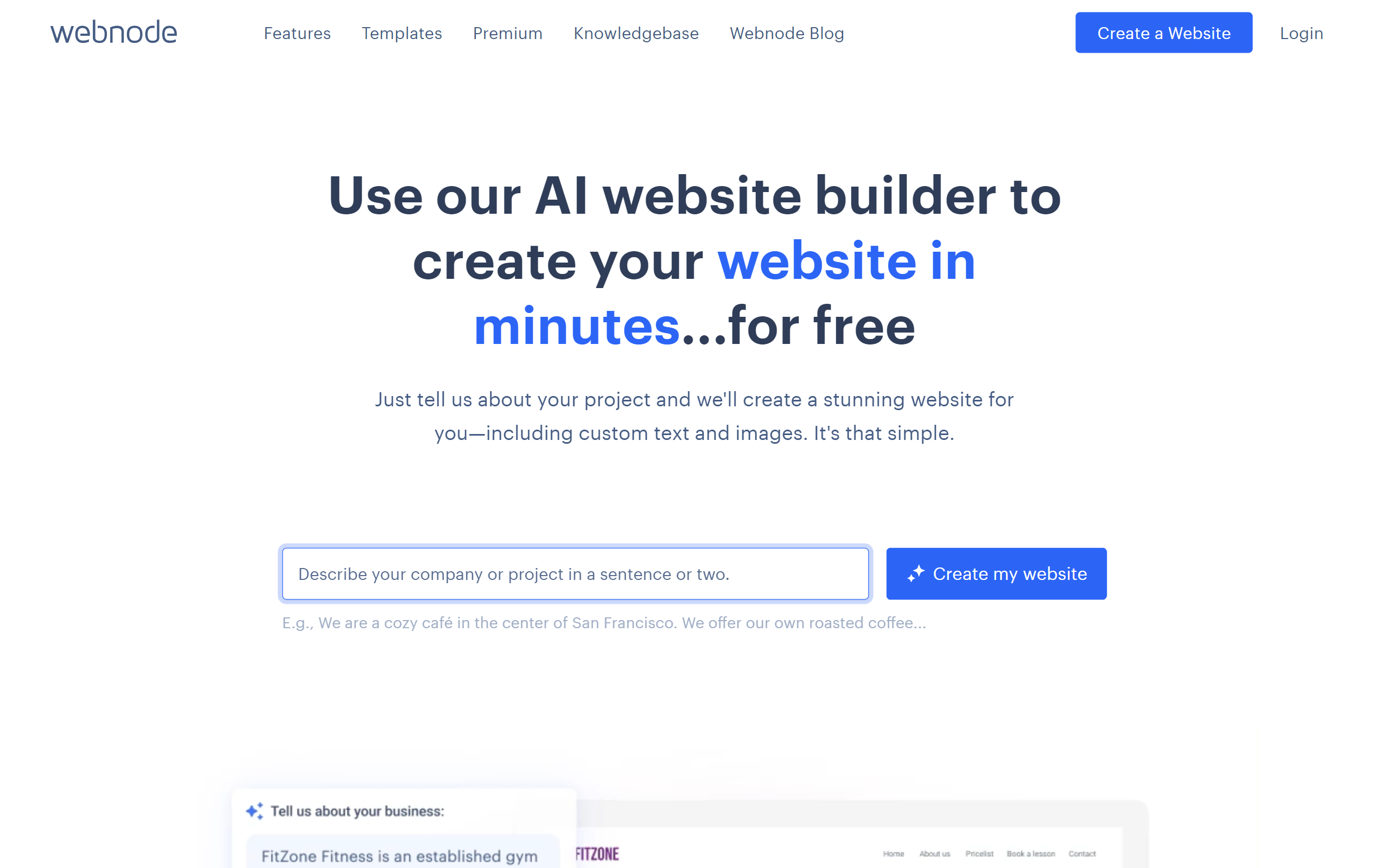 Weebly AI vs Webnode