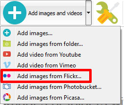 Add images from Flickr to jQuery Slider