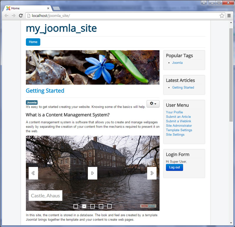 Joomla Slideshow And Joomla Slider Tutorial 8882