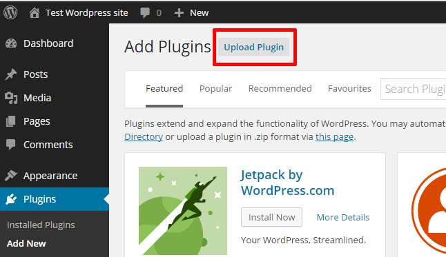 what is a plugin on a website