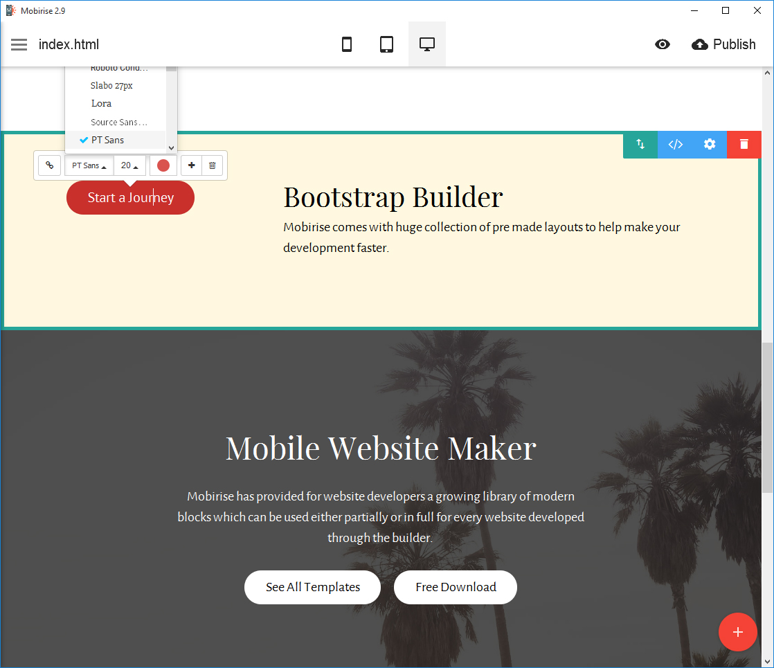 homepage builder 20 download