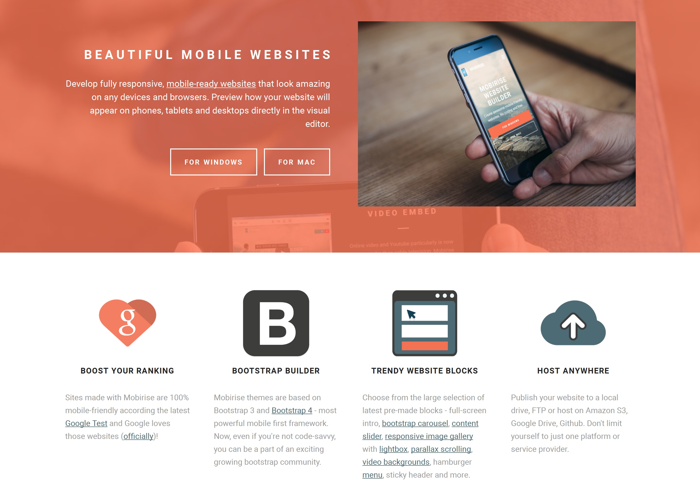 review mobile websites