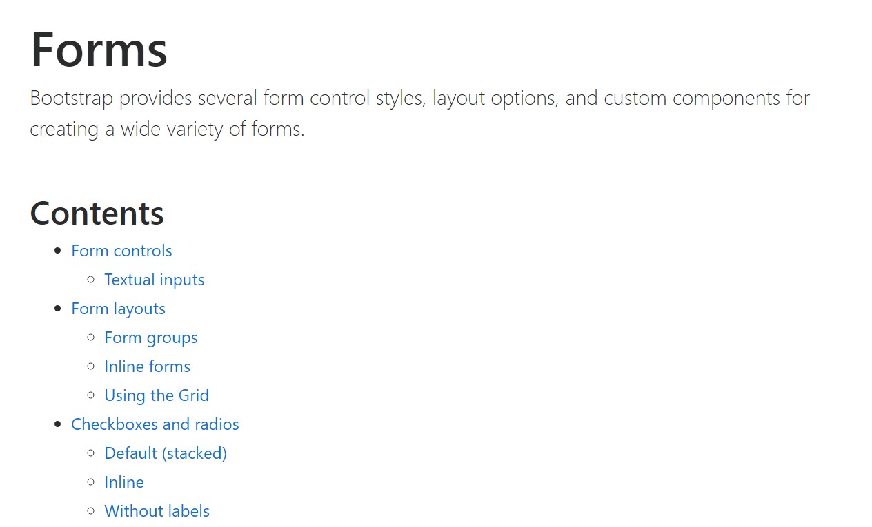 Usage of the label  inside in Bootstrap Forms:  approved  information