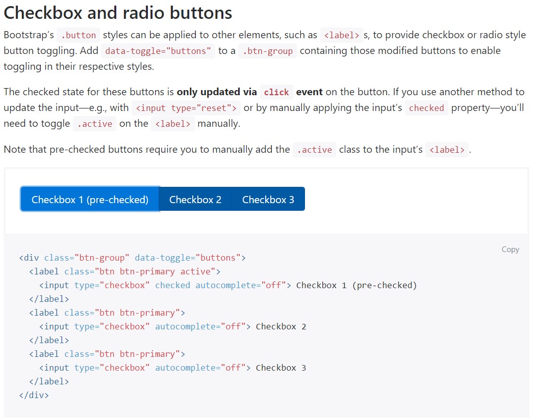 Bootstrap checkbox  main  documents