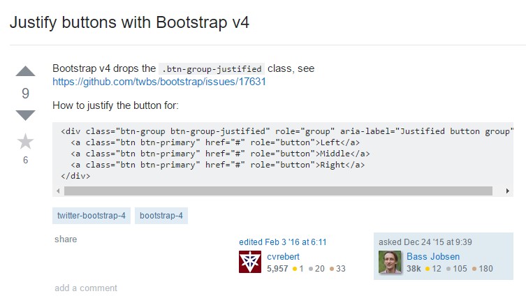  Establish buttons  using Bootstrap v4