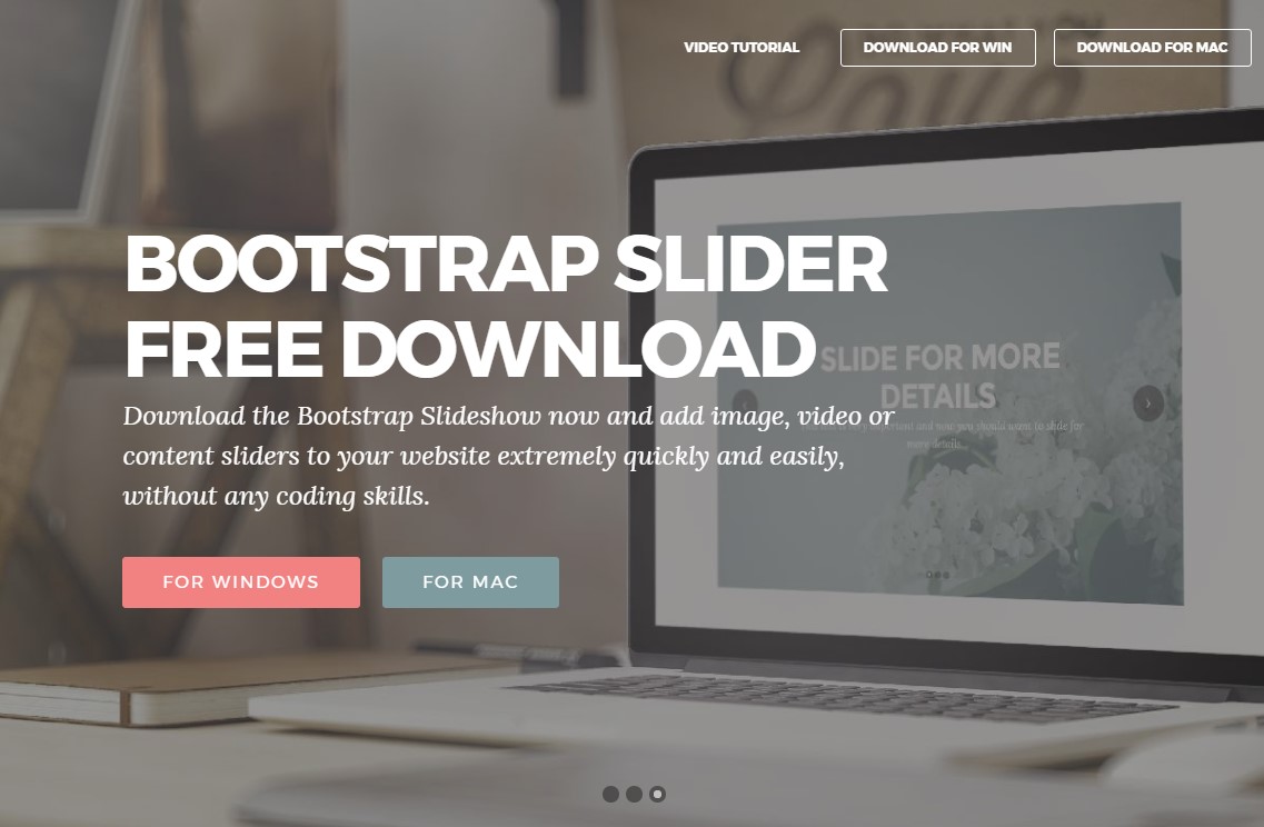  Slider Bootstrap 4 