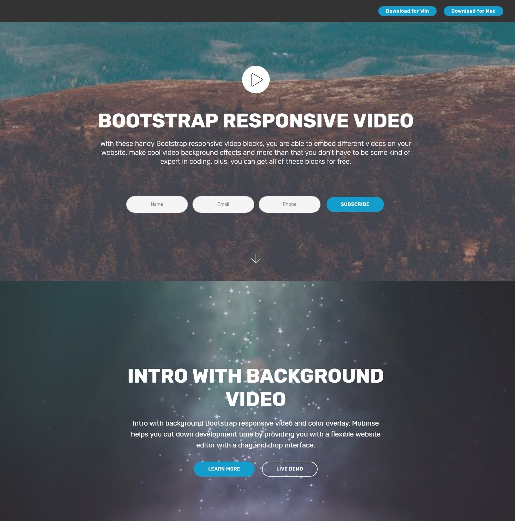 Responsive Bootstrap Builder 2.5.348 for ios instal free