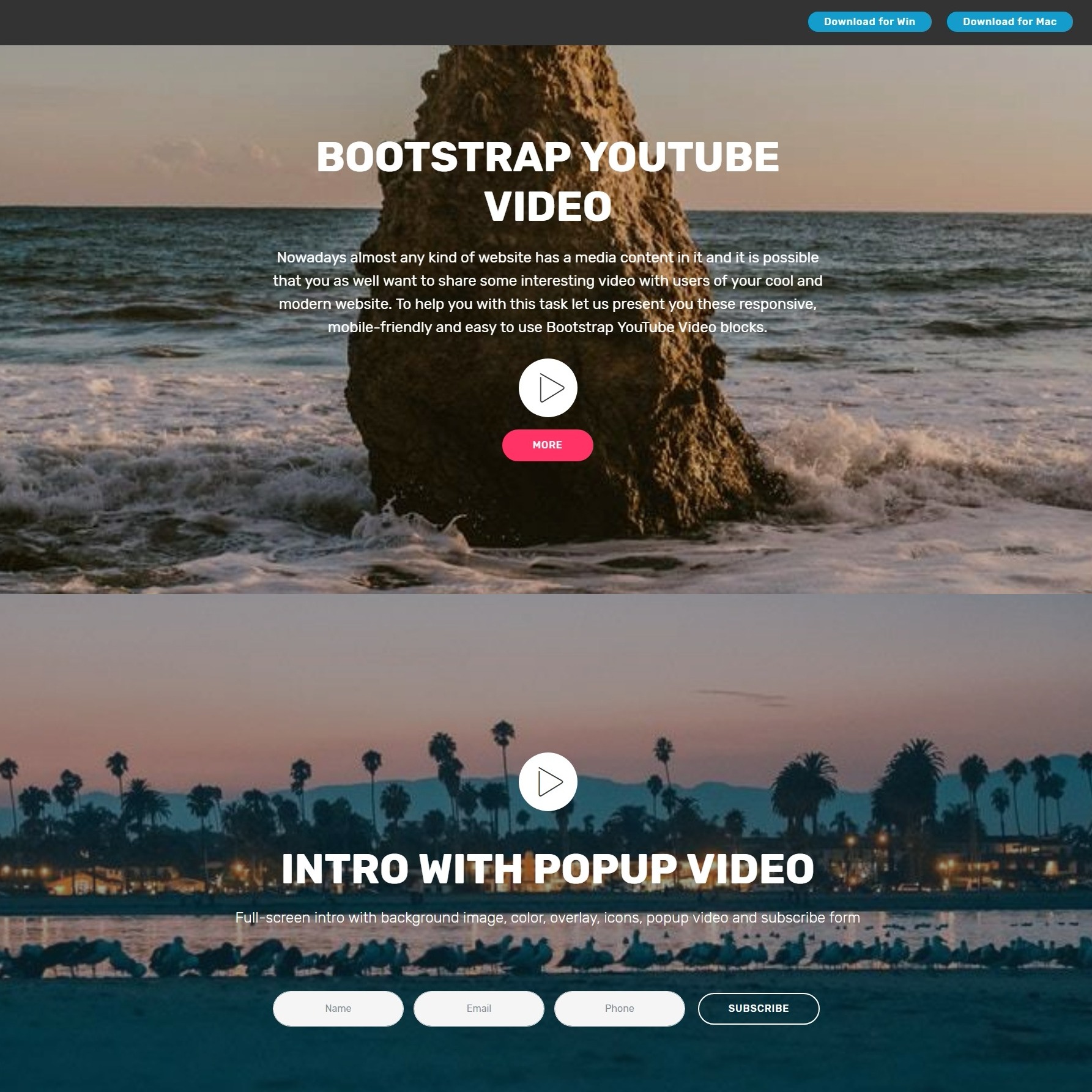 HTML5 Bootstrap Carousel Video Players - Trình chơi video carousel đẹp mắt với HTML5 Bootstrap Bạn muốn tạo ra một trang web đầy màu sắc và hoạt động tốt hơn? Hãy thử sức với HTML5 Bootstrap Carousel Video Players. Với cách tạo slideshow video ấn tượng, bạn có thể thúc đẩy uy tín của trang web và thu hút được nhiều khách truy cập.