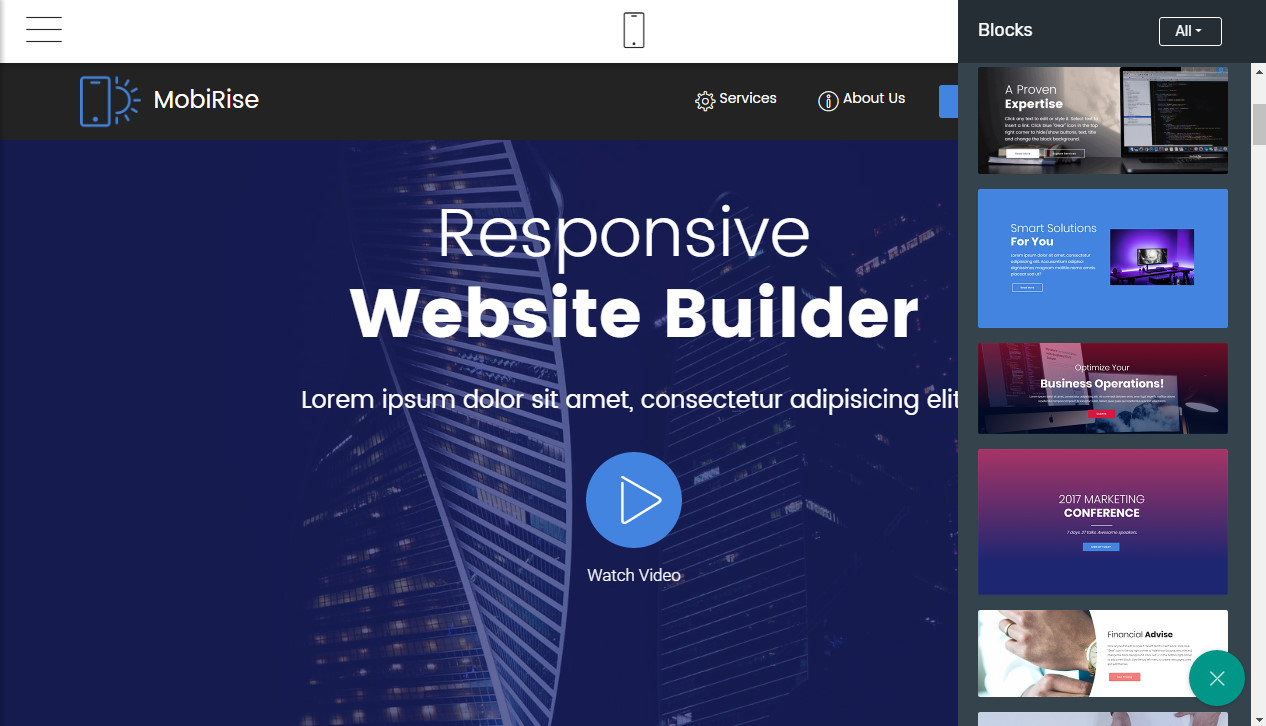 best responsive website builder