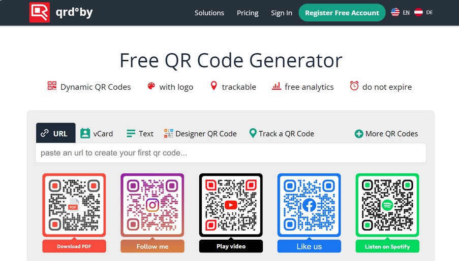 qr codes generator