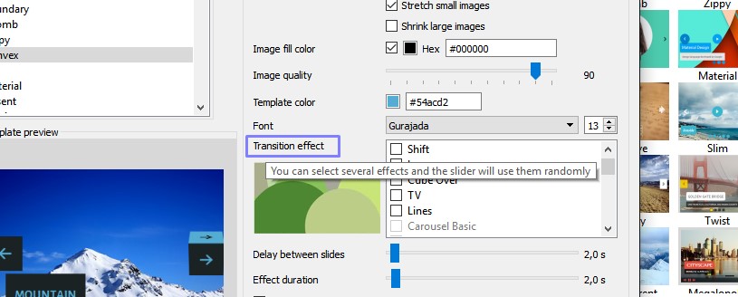 slider javascript code