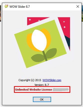 wow slider license key